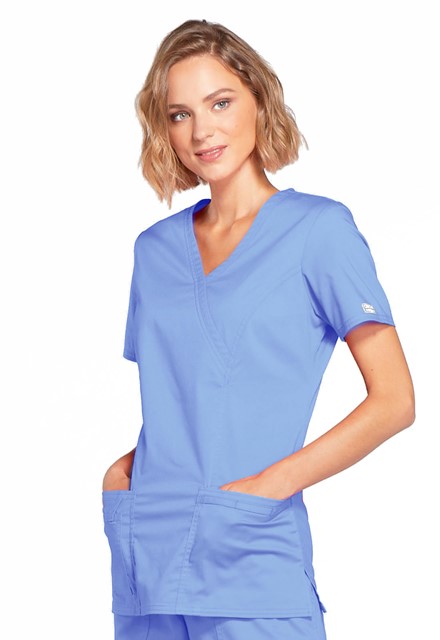 Bluza medyczna damska Core Stretch błękitna