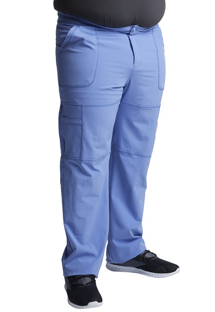 Spodnie medyczne męskie Dynamix błękitne