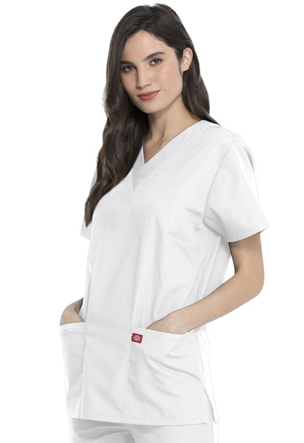 Zestaw bluza/spodnie medyczny unisex biały