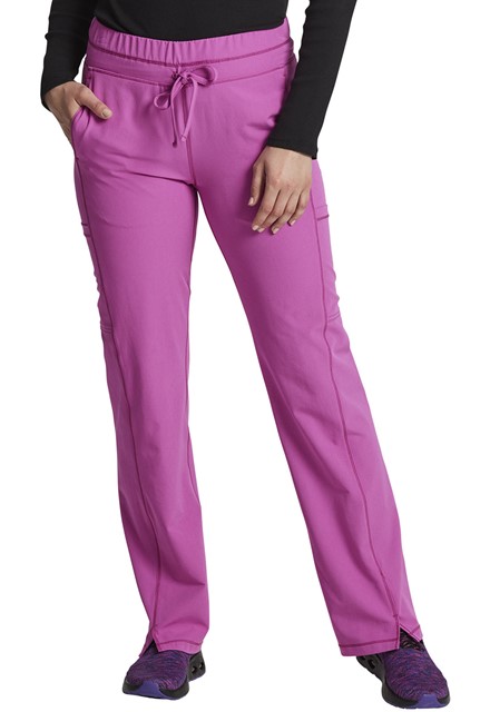 Spodnie medyczne damskie Dynamix różowe