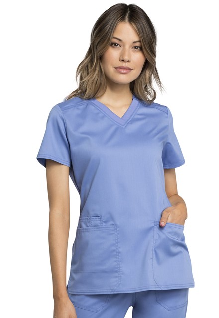 Bluza medyczna damska Revolution Tech błękitna