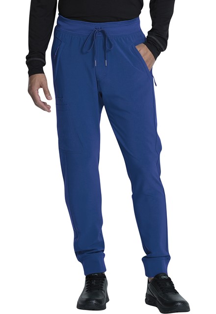 Spodnie medyczne męskie jogger Niebieski Galaxy