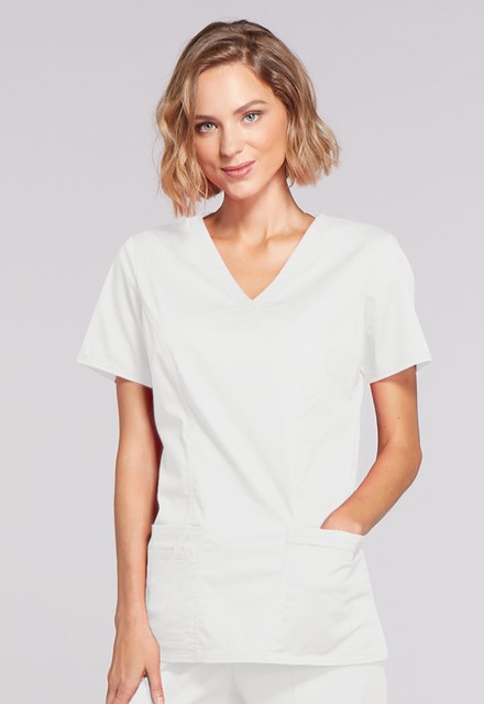 Bluza medyczna damska Core Stretch biała