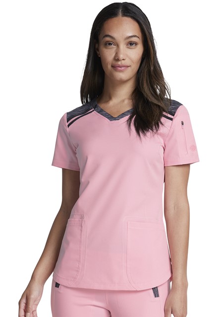 Bluza medyczna damska Dynamix Różowa