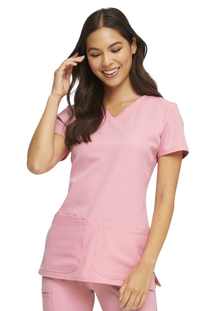 Bluza medyczna damska HeartSoul pastelowy róż
