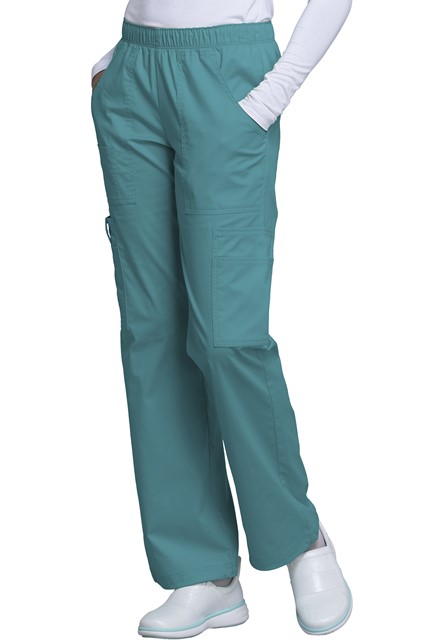 Spodnie medyczne damskie teal blue