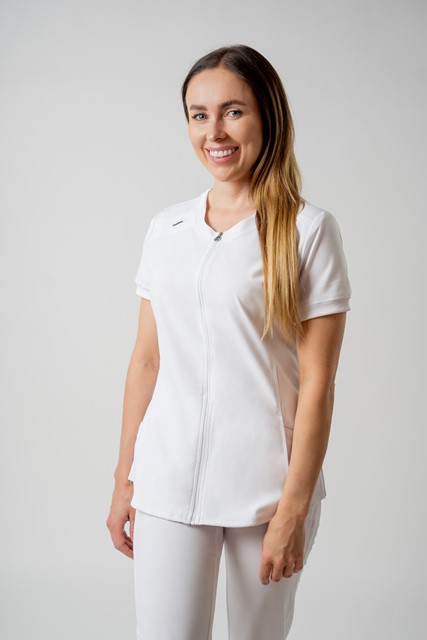 Bluza medyczna damska Infinity biała