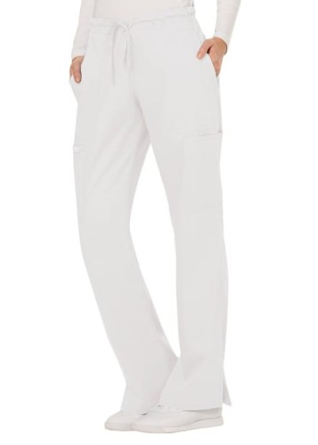 Spodnie medyczne damskie Revolution białe