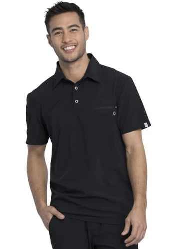 Koszulka polo męska Infinity czarna