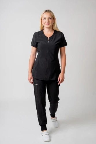 Bluza medyczna damska Infinity czarna