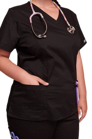 Bluza medyczna damska Core Stretch czarna