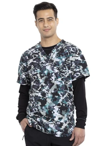 Bluza medyczna męska Cool Down Camo