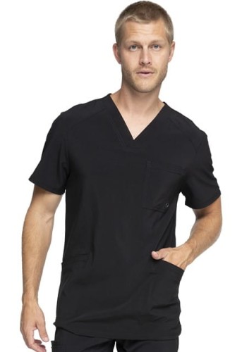 Bluza medyczna męska antybakteryjna czarna