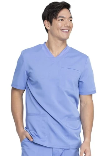 Bluza medyczna męska Dickies Balance błękitna