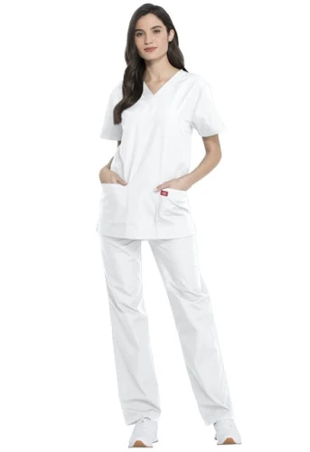 Komplet medyczny unisex Dickies Promos biały