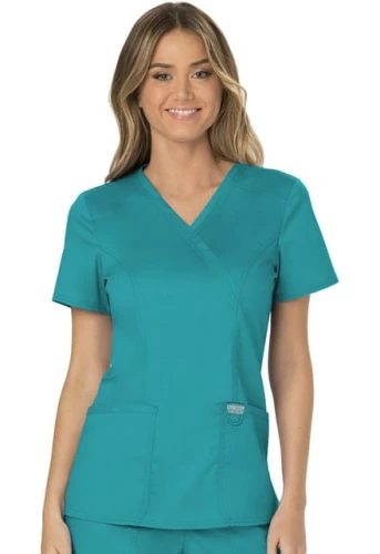 Bluza medyczna damska Revolution teal blue
