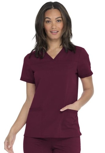 Bluza medyczna damska Dickies Balance wino