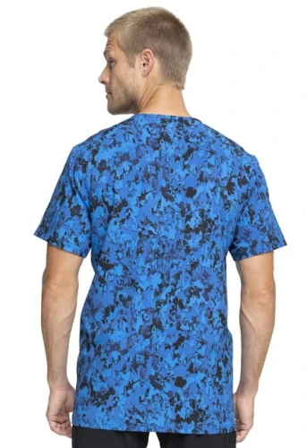 Bluza medyczna męska o wzorze Paint That Grand