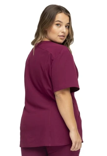 Bluza medyczna damska HeartSoul czerwone wino