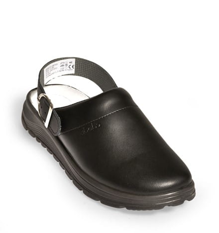Buty Abeba klapki ACTIVE unisex czarne
