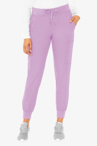 Spodnie medyczne damskie jogger Med Couture fiolet
