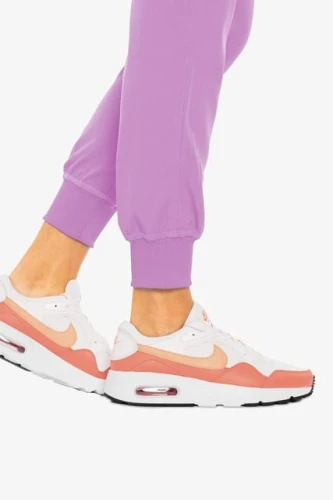 Spodnie medyczne damskie jogger Med Couture fiolet
