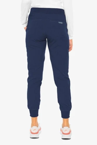 Spodnie medyczne damskie jogger Med Couture granat