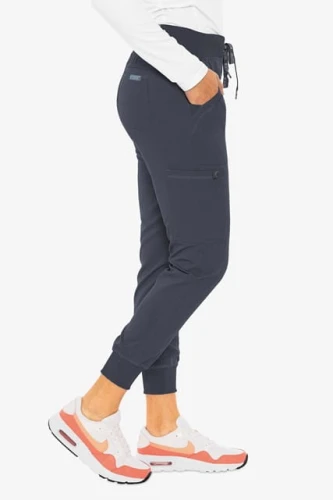 Spodnie medyczne damskie jogger Med Couture grafit