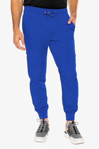 Spodnie medyczne męskie jogger Med Couture szafir