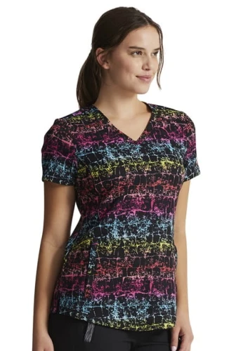 Bluza medyczna damska o wzorze TTRW