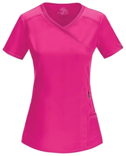 Bluza medyczna damska antybakteryjna różowa