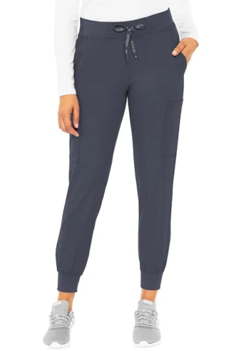 Spodnie medyczne damskie jogger Med Couture grafit