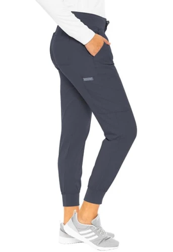 Spodnie medyczne damskie jogger Med Couture grafit