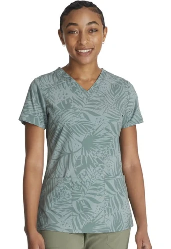Bluza medyczna damska Tonal Palms