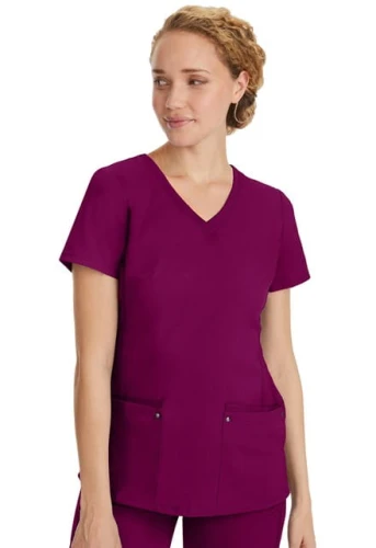 Bluza medyczna damska Juliet Wino