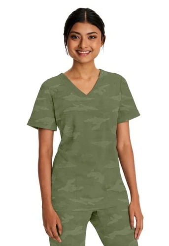 Bluza medyczna damska Joy Camo Oliwka