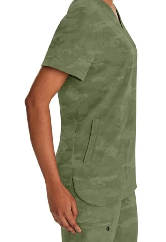 Bluza medyczna damska Joy Camo Oliwka