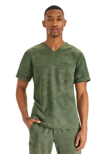 Bluza medyczna męska Jake Camo Oliwka