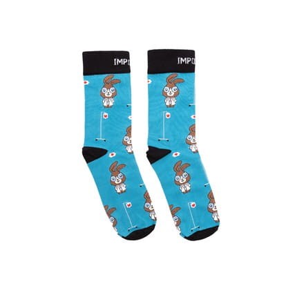 Skarpety unisex o wzorze Dr Królik