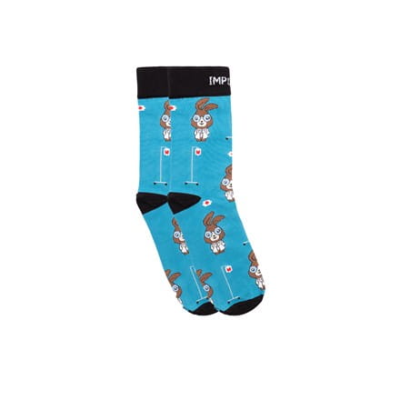 Skarpety unisex o wzorze Dr Królik