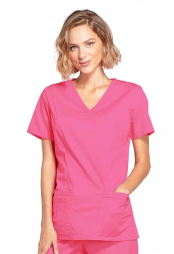 Bluza medyczna damska Core Stretch różowa