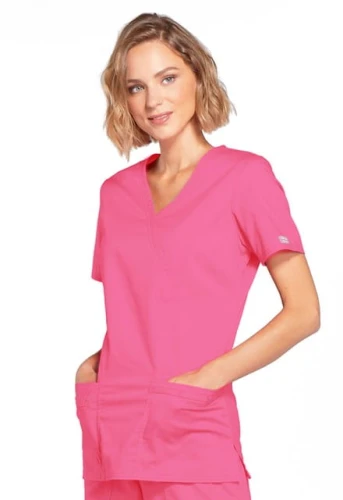 Bluza medyczna damska Core Stretch różowa