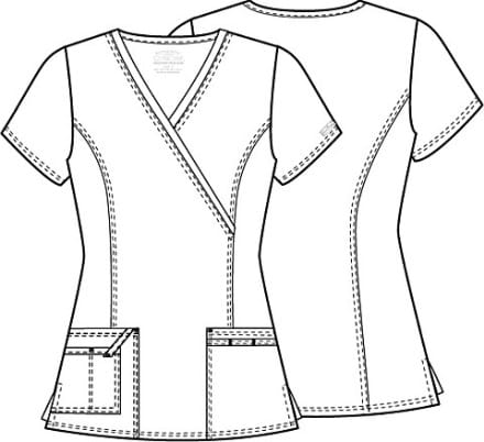 Bluza medyczna damska Core Stretch różowa