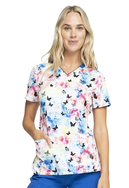 Bluza medyczna damska Rainbow Flight