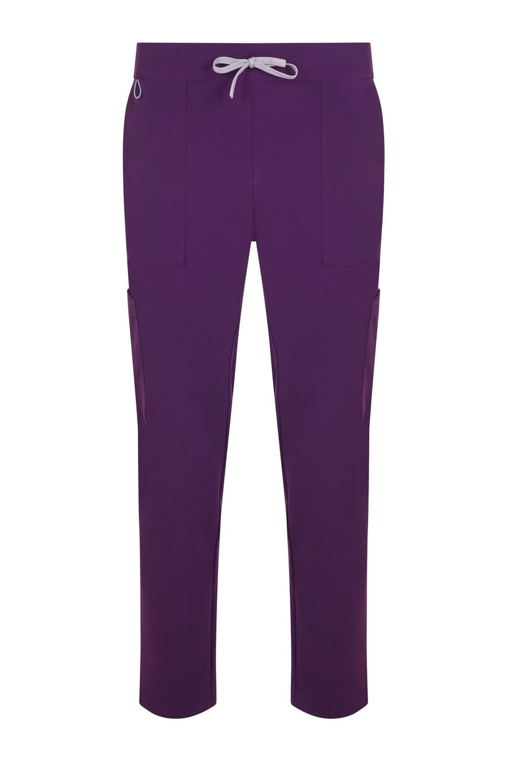Spodnie medyczne unisex Velilla Pure Stretch Atlas śliwkowe