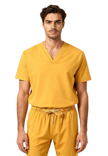 Bluza medyczna unisex Velilla Smart Microfiber musztardowy