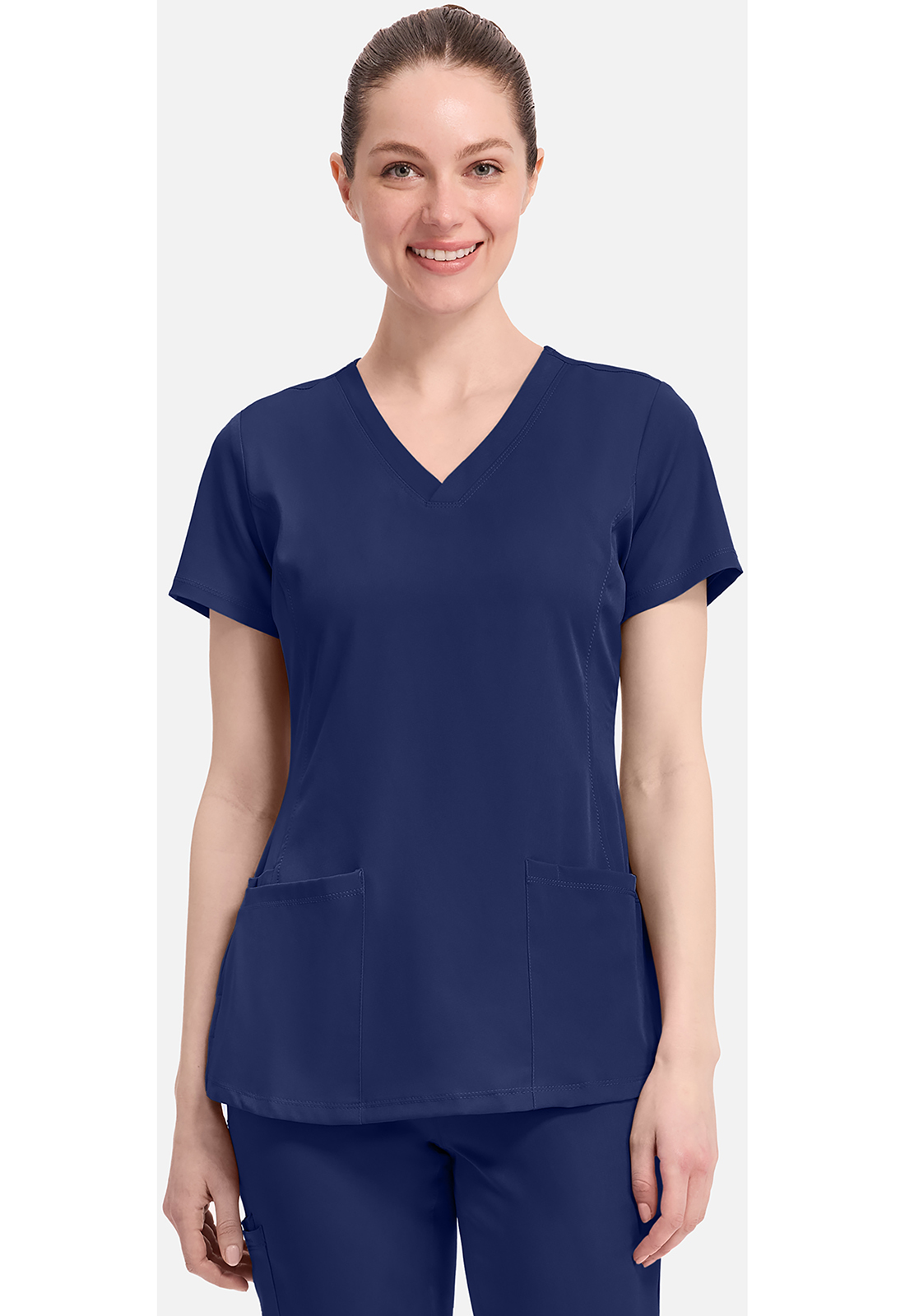 Bluza medyczna damska Healing Hands Works Monica granatowa